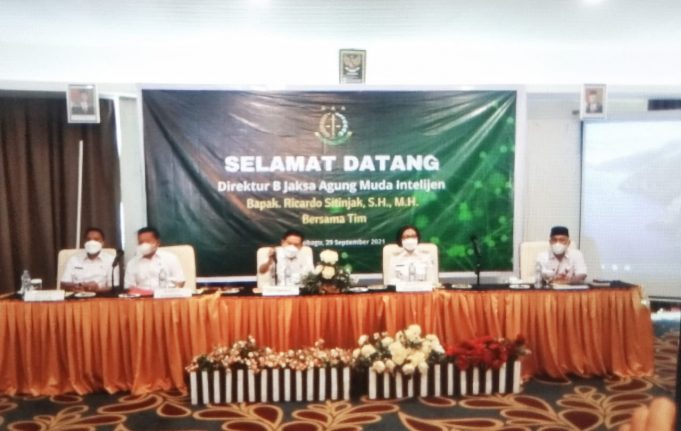 Bupati Bolmong Hadiri Monev Penyalahgunaan Dandes
