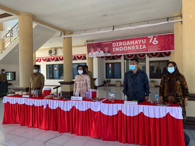 Bupati Ikuti Rakorwasdanas bersama Mendagri Tito Karnavian Secara Virtual