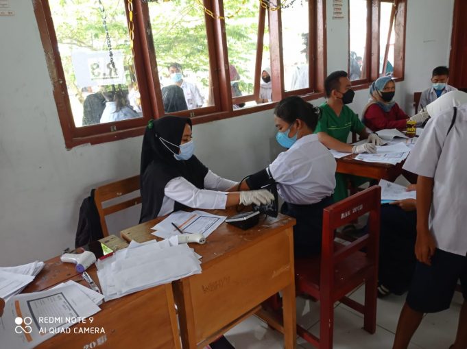 Pemkab Bolmong Terus Melaksanakan Vaksinasi Covid 19