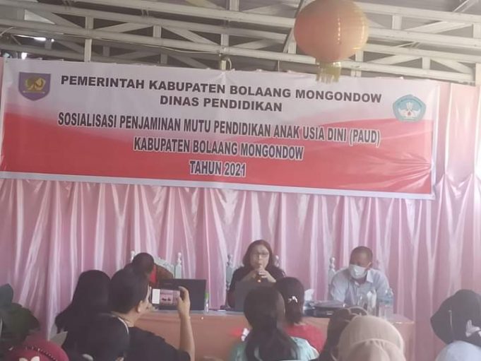 Dinas Pendidikan Gelar Sosialisasi Penjaminan Mutu PAUD Tahun 2021