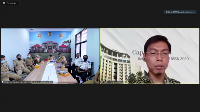 Kominfo Bolmong Gelar Sosialisasi Kesadaran Keamanan Informasi Dan Implementasi Sertifikat Elektronik