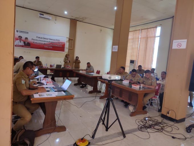 Pemkab Bolmong Gelar FGD Penyelenggaraan Kabupaten Sehat